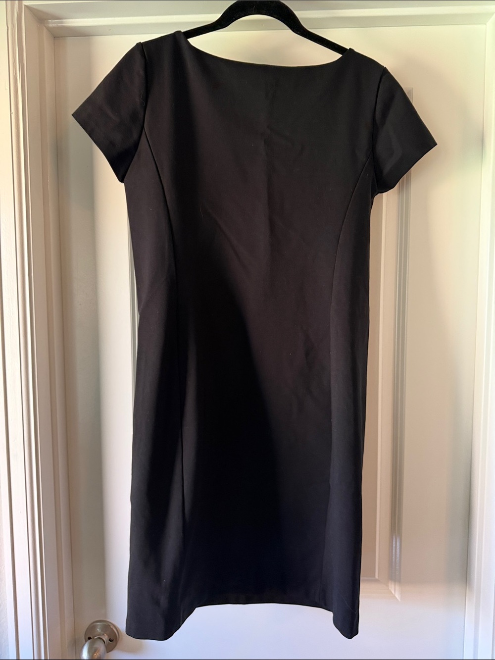Lauren by Ralph Lauren Classic Black Shift Dress Size medium